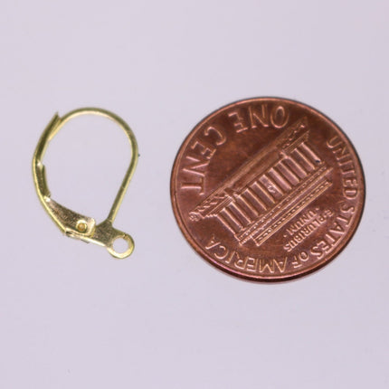 50 pcs raw Brass Bronze Leverback Earrings earwire - 16X10mm