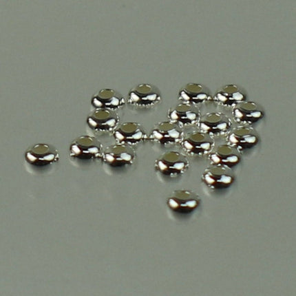 25 Sterling Silver Spacer Beads - 2mm SEAMLESS Spacer beads AAA+ High Quality Ball Spacer Beads 2mm/3mm/4mm/5mm