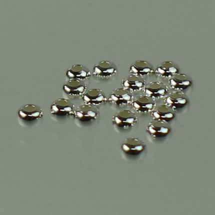 Sterling Silver Spacer Beads - 2mm/3mm/4mm/5mm SEAMLESS Spacer beads AAA+ High Quality Ball Spacer Beads