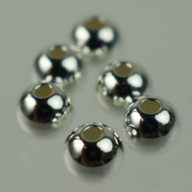 Sterling Silver Spacer Beads - 2mm/3mm/4mm/5mm SEAMLESS Spacer beads AAA+ High Quality Ball Spacer Beads
