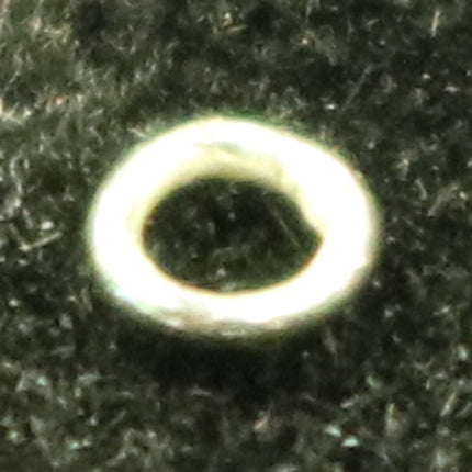 25 Silver CLOSED Jump Rings - 2.5mm 24Gauge 24G 0.5mm - Sterling Silver Closed Jumprings