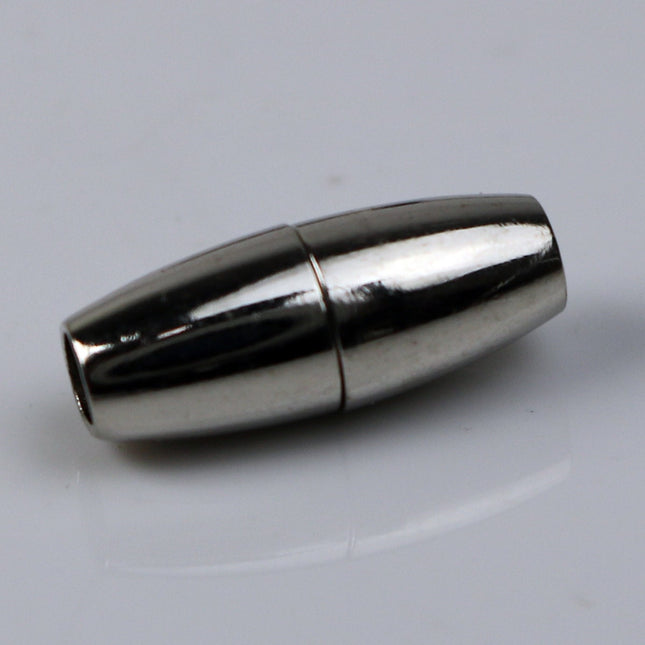 5 pcs Magnetic Barrel Clasps - 3mm Magnetic Clasp - Magnetic Clasp - Cord Clasp - Barrel Clasp - 3mm Cord Clasp
