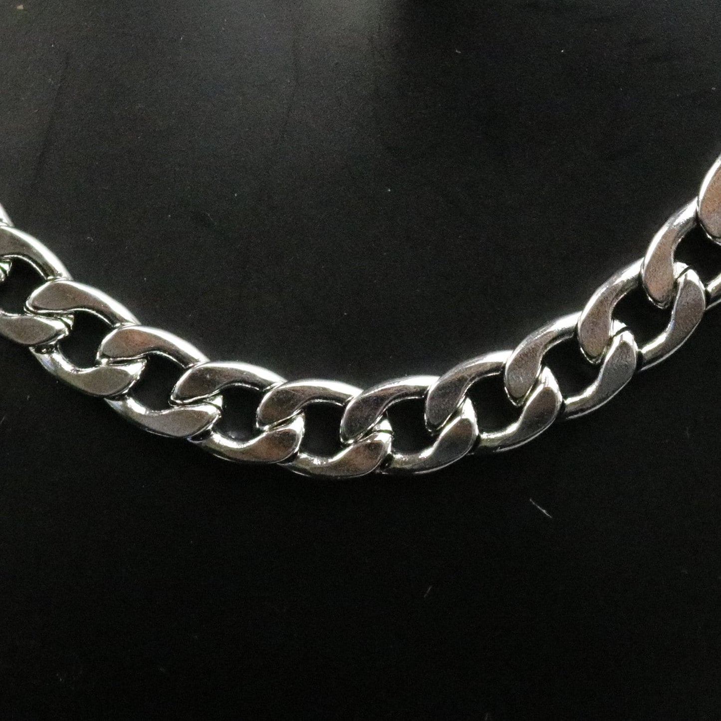 Stainless Steel Ready to Wear Chunky Cuban Curb Chain - 22 inch (55 cm) - 7.6mm width 2.0mm thickness Chunky Premade Chain Ship from USA